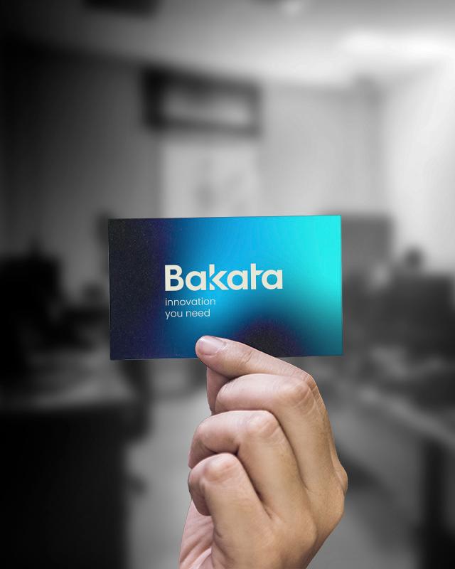 Tarjeta de visita de Bakata. Agente digitalizador